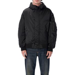 ISABEL MARANT Hooded Bomber Jacket Men BLACK Outerwear